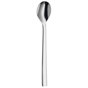 Set de linguri WMF Nuova Latte Macchiato 6 bucati, lingura lunga 19 cm, lingura de iaurt, Cromargan din otel inoxidabil lustruit, poate fi spalat in masina de spalat vase - Img 3