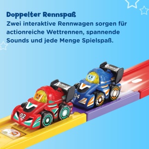 Set de masini de curse VTech Tut Tut Baby Flitzer - 2 interactiv - Img 2