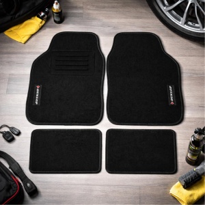 Set de mochete auto Dunlop Universal 4 piese negru pentru diverse marci auto - Img 2
