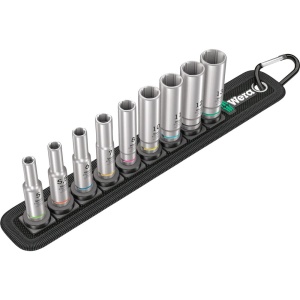 Set de Nuci Wera 05004525001, 9 piese, 14, cu mecanism de rotire