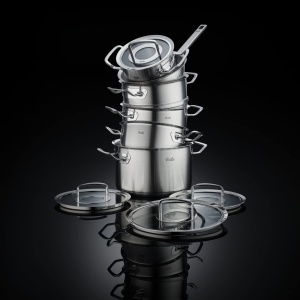 Set de Oale Fissler Original-Profi Collection, 6 piese, inox, inductie - Img 3