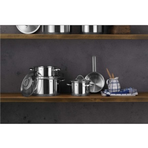 Set de oale WMF Provence Plus 4 piese inox Cromargan compatibil inductie - Img 2