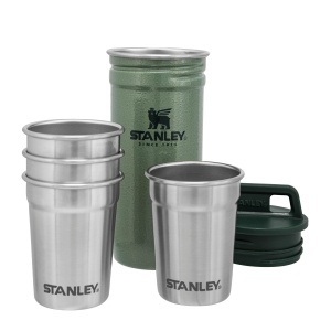 Set de pahare pentru tuica STANLEY 1913, 4 bucati, 59 ml, otel inoxidabil, verde - Img 8