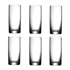 Set de pahare WMF Easy Long Drink 6 bucati, pahar de cocktail 350 ml, sticla de cristal, poate fi spalat in masina de spalat vase, rezistent la spargere - Img 4