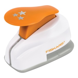 Set de perforatoare pentru confetti Fiskars 105320-1001, 4 forme, portocaliu - Img 11