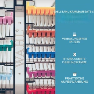 Set de piepteni Wahl 5-in-1 cu etui de depozitare, 3-25mm - Img 7