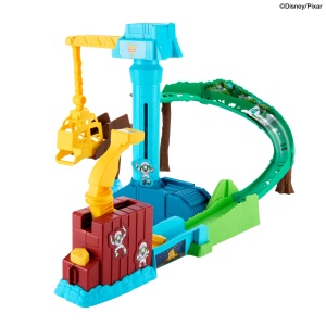 Set de pista Hot Wheels Buzz Lightyear, 164, cu vehicul inclus, pentru copii 4 - Img 6