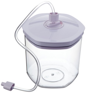 Set de recipiente cu vid Gastroback 46110 3 piese capacitate 700 ml 1400 ml 2000 ml cu furtun de vid - Img 2
