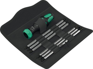 Set de scule Wera Kraftform Kompakt Vario RA, 7 piese, cu maner ergonomic