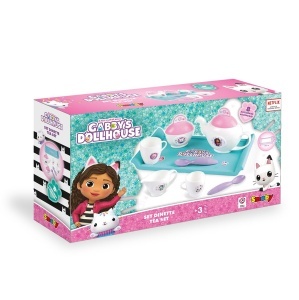 Set de Servire pentru Ceai Gabbys Dollhouse Smoby - 8 Piese, Plastic, pentru Copii de la 3 Ani - Img 2