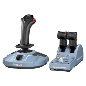 Set de Simulare Thrustmaster TCA Officer Pack Airbus Edition, Joystick Ergonomic cu Schubhebel - Img 1