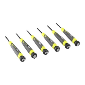 Set de surubelnite de precizie Ryobi RHSDSPCT6, 6 piese, Torx, cu capete magnetice - Img 2