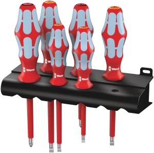 Set de surubelnite Wera 3165 i6, inox, 6 piese, izolate VDE