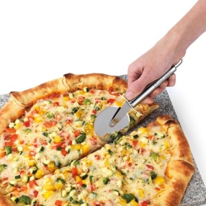Set de unelte de bucatarie Russell Hobbs din otel inoxidabil RH00124, ton argintiu, include taietor de pizza, tel, presa de usturoi si deschizator de conserve/cutii, otel inoxidabil, 4 bucati - Img 12