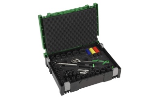 Set de unelte HiKOKI 39 piese - inclusiv chei dinamometrice si raclete
