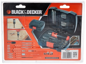 Set de unelte manuale BlackDecker A7175, 43 piese, cu cutie, diverse accesorii - Img 3