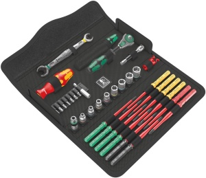 Set de unelte Wera Kraftform Kompakt W 2 Wartung, 35 piese, VDE izolat