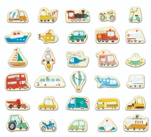 Set de vehicule magnetice Hape