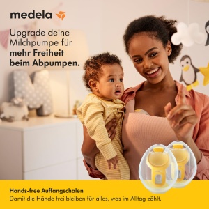 Set Doppelpumpset Medela Hands-Free pentru Pompa de San 2 Cups, Ultralegerez, Anatomice - Img 2