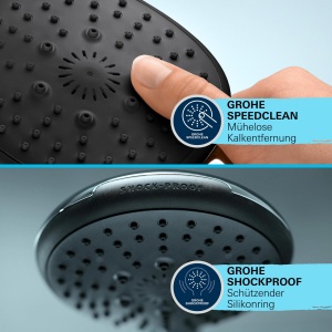 Set dus GROHE Vitalio 110, 3 tipuri de jet, crom, 900mm - Img 6