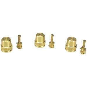 Set duze de pulverizare GLORIA, 3 piese, din alama, diverse diametre