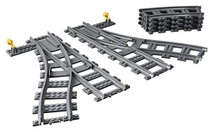 Set extensie sine LEGO City 60238 6 elemente compatibil cu trenurile LEGO - Img 8