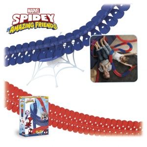Set Extindere Pista Auto Spidey FleXtreme - 72 Piese, 1,72 Metri, Multicolor - Img 3