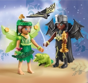 Set Figurine Playmobil 71350 - Zana Padurii si Zana Liliac, 26 piese - Img 5