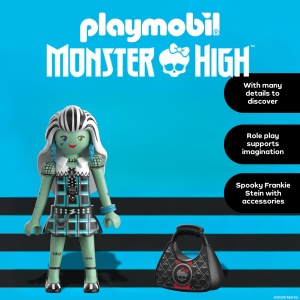 Set Figurine PLAYMOBIL Monster High Frankie Stein cu Accesorii pentru Copii - Img 3
