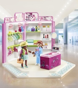 Set Figurine PLAYMOBIL MyLife 71537 Beauty Boutique, 5 ani, accesorii incluse - Img 3