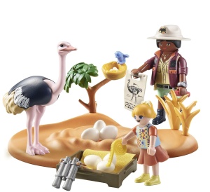 Set Figurine PLAYMOBIL Wiltopia 71296 - Tierschutz, 26 piese, pentru copii 4 - Img 7
