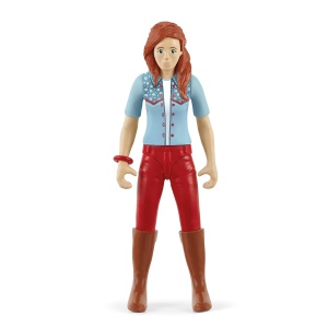 Set Figurine Schleich Horse Club - Hannah si Cayenne, 10 Piese, pentru Copii de la 5 Ani - Img 4