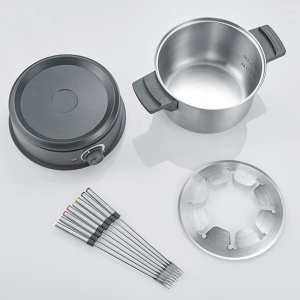 Set Fondue SEVERIN FO 2470, 1.4L, 1500W, electric, negru - Img 8