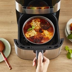 Set forme de copt Tefal J176S204 pentru friteuza cu aer cald antiaderente distributie uniforma a caldurii - Img 7