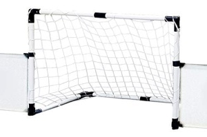 Set Fotbal Dunlop - Teren Inghetat cu 2 Porti, Minge si Pompa - 426 x 235 cm - Img 3