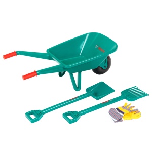 Set gradinarit Bosch cu sapa, grebla si manusi, pentru copii 3