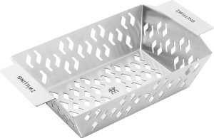 Set grill ZWILLING BBQ 2 piese din otel inoxidabil pentru legume carne si peste usor de curatat - Img 3