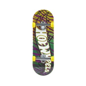 Set Hot Wheels Skate cu Fingerboard, Pantofi si Vehicul Metalic, Lila - Img 2