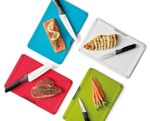 Set Joseph Joseph Folio Icon 8 Piese Cutite si Tocator cu Suport Multicolor - Img 5