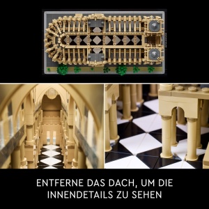 Set LEGO Architecture Notre-Dame de Paris, 4383 piese, model detaliat pentru adulti - Img 5