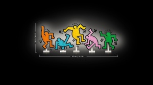 Set LEGO Art Keith Haring Tanzande Figuren 31216, 1773 piese, decorativ - Img 6