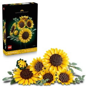 Set LEGO Botanicals Flori Soare 11502, 686 piese, pentru adulti, decor floral