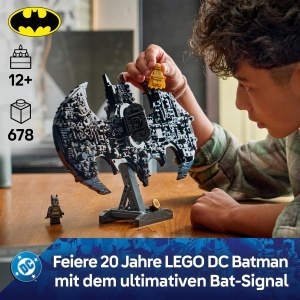 Set LEGO DC Batman 76330 cu Logo, 678 piese, Minifigurine incluse - Img 2