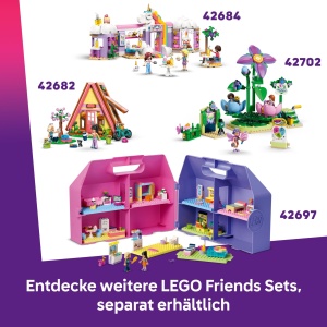 Set LEGO Friends Creativ Magazin de Flori - 377 Piese, 2 Figurine, Accesorii - Img 7