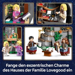 Set LEGO Harry Potter Casa lui Luna Lovegood - 76467, 764 piese, 5 figurine - Img 5