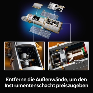 Set LEGO Icons Hubble Telescop - 1252 piese, model 3D, pentru adulti - Img 4