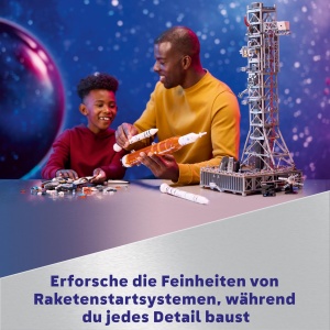 Set LEGO Icons NASA Artemis Startrampe 10341, 3601 piese, model detaliat, decorativ - Img 4