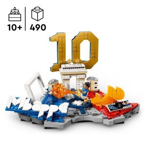 Set LEGO Kylian Mbappe 43013 - Model 3D cu Minifigur, 490 piese, Cadou pentru Sportivi - Img 2