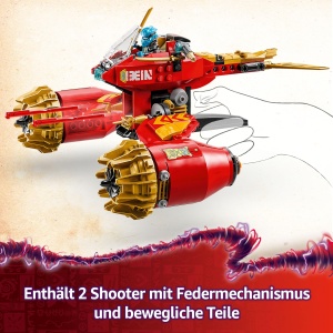 Set LEGO NINJAGO Kais Sturmreiter-Mech 71830 cu 3 Minifiguri, 333 Piese - Img 5