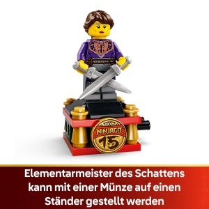 Set LEGO NINJAGO X-1 Ninja Supercar 71867 cu 3 Minifiguri, 691 Piese, 2-in-1 - Img 4